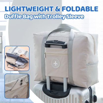 Borsone leggero e pieghevole con custodia per trolley