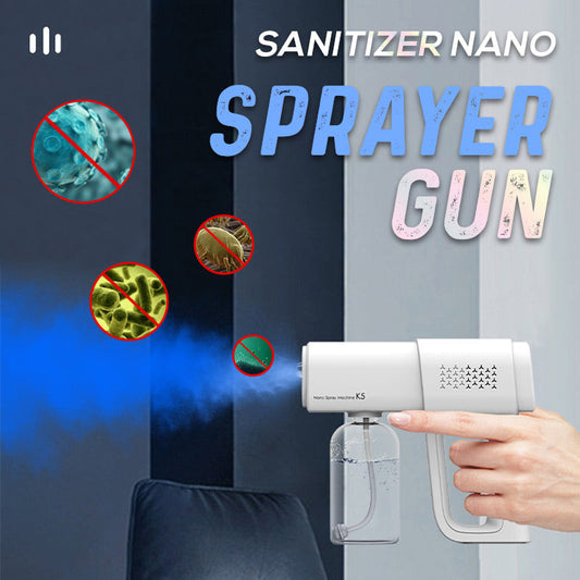 🔥SALDI DI CAPODANNO - SOLO 32.99 £!!⚡OLTRE 50.000 VENDUTI!💝Pistola nebulizzatrice nano per disinfettante