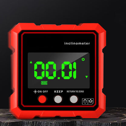 Inclinometro magnetico ad alta precisione con display a LED
