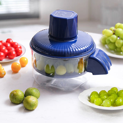 🍎 Sbucciatore Elettrico Automatico per Frutta – 6 Lame in Acciaio Inox | Espulsione One-Touch | Senza Fili | Rimuove Buccia & Pesticidi ⚡✨