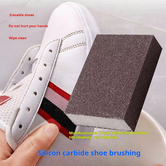 Spazzola abrasiva per scarpe Spugna per pulire le scarpe Detergente magico per scarpe da ginnastica bianche