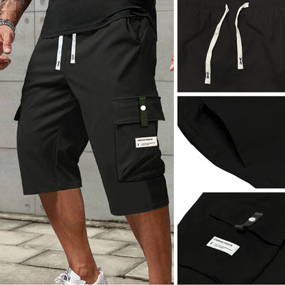🔈🔈 NUOVI ARRIVI 2026 - 60% DI SCONTO🔥👖Pantaloni cargo capri casual da uomo con coulisse