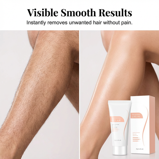 Crema depilatoria delicata per il corpo