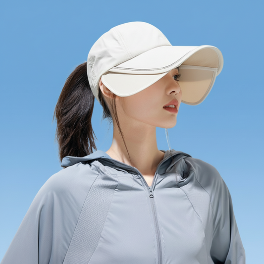 Cappello da baseball leggero con protezione solare UPF 50+