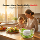 🍎 Lavaverdura e Frutta a Ultrasuoni | ✨ Sterilizzatore Alimentare Portatile, 🛡️ Rimuove Pesticidi & Batteri al 99%, 🔋 Ricaricabile USB, 🥗 Sicurezza in Cucina per Tutta la Famiglia
