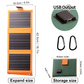 Pannello Solare Portatile con Ricarica USB