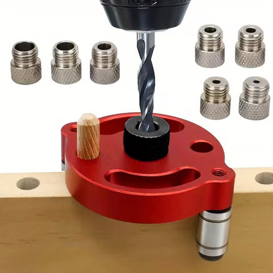 🟔 Kit per maschiatura autocentrante – Giunti impeccabili, zero approssimazioni! 🪚✨ Fori sempre perfettamente centrati: il segreto per una lavorazione del legno da professionisti. 🛠️💥