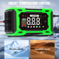 ⏳Offerta a tempo limitato⏰ Caricabatterie intelligente per auto 12V 6A – Tecnologia di riparazione a impulsi, manutenzione automatica e desolfatazione