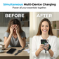 Power Bank Portatile 4-in-1 con Ricarica Rapida