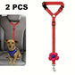 Cintura di sicurezza per auto e guinzaglio per cani 2 in 1