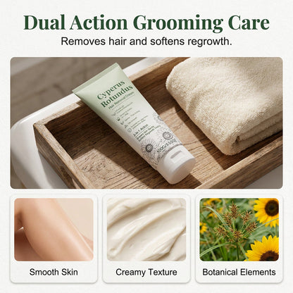 Crema depilatoria dalla texture setosa