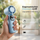 Mini ventilatore portatile con batteria a lunga durata