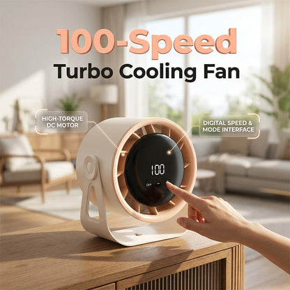 Ventilatore a sospensione ad alta velocità con 100 velocità