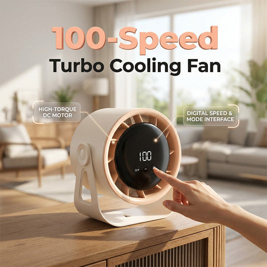Ventilatore a sospensione ad alta velocità con 100 velocità