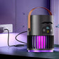 Ventilatore portatile ricaricabile con luce UV antizanzare