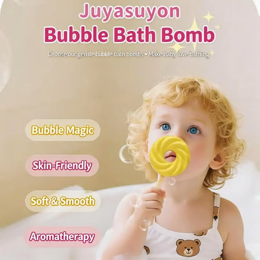 🍭🧼 Bomba da bagno Lollipop – Rilascia bolle colorate a contatto con l'acqua, con una fragranza di lunga durata – Pagamento in contrassegno ✅