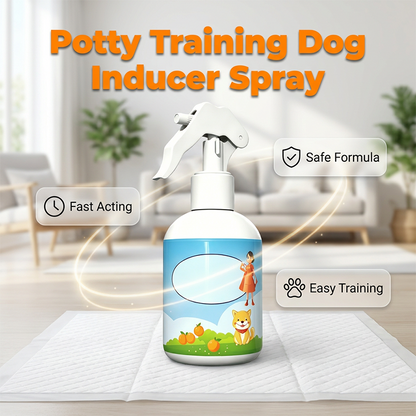Spray per l'addestramento alla pulizia di cani e gatti