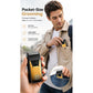 Mini rasoio elettrico portatile con display a LED