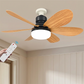Ventilatore da soffitto intelligente 2 in 1 con luce integrata