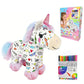 Kit fai da te per colorare un unicorno di peluche