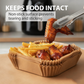 🍟 Sconto del 50%! 📄 Fogli monouso per friggitrice ad aria – Antigoccia, resistenti al calore e facili da usare – Perfetti per friggere in modo sano e senza sporcare 🧑‍🍳