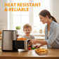 🍟 Sconto del 50%! 📄 Fogli monouso per friggitrice ad aria – Antigoccia, resistenti al calore e facili da usare – Perfetti per friggere in modo sano e senza sporcare 🧑‍🍳