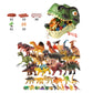 🦖🦖Ultimo giorno di saldi: 49% di sconto - Kit giocattolo educativo e divertente sui dinosauri per bambini