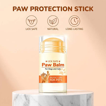 🐾 Stick lenitivo per le zampe di cani e gatti – protegge e nutre le zampe secche e screpolate – naturale, sicuro e facile da usare