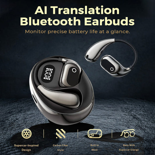 Auricolari Bluetooth con traduzione automatica tramite IA