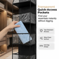Organizzatore salvaspazio da appendere alla porta