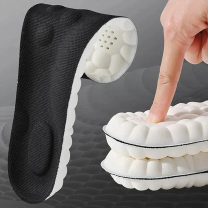 ✨Solette sportive in lattice altamente elastico Morbidi cuscinetti per scarpe Supporto plantare Solette ortopediche Traspiranti Deodoranti Assorbimento degli urti Ammortizzazione