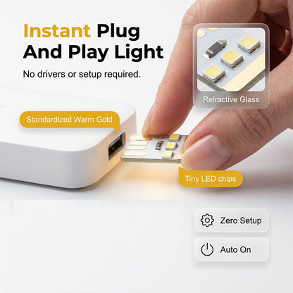 Mini luce notturna a LED USB portatile