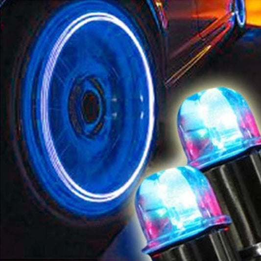 Luci LED per tappi valvole per auto e moto