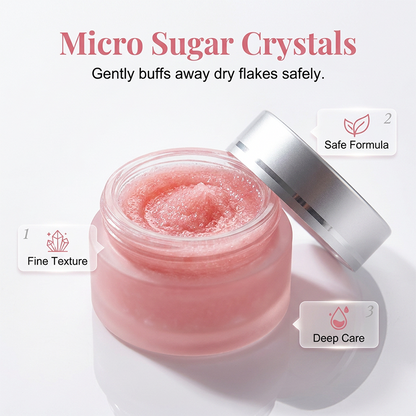 Scrub labbra delicato esfoliante alla fragola