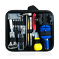 Kit completo per la riparazione di orologi, composto da 72 pezzi.