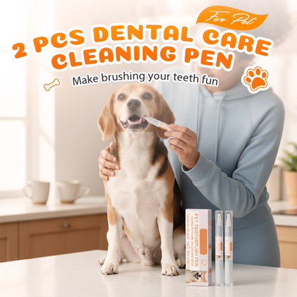 🦷 Penna per pulizia dentale per animali domestici – igiene orale facile e veloce! (2 pezzi) 🐾