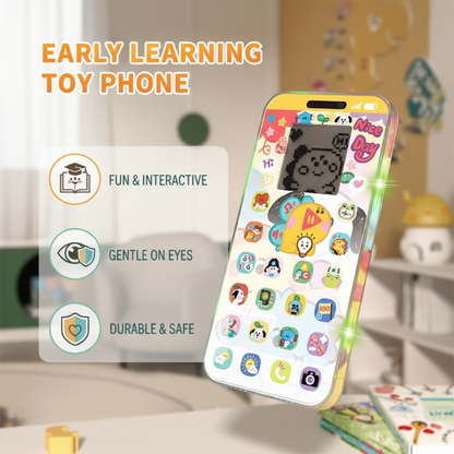 📱 Telefono giocattolo interattivo ricaricabile per la prima infanzia 🎵✨🧸