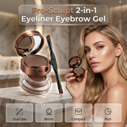 Gel per sopracciglia e eyeliner 2 in 1