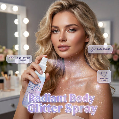 Spray glitterato ultra-fine