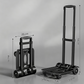 Carrello Pieghevole con Manico Telescopico e Ruote Silenziose