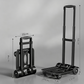 Carrello Pieghevole con Manico Telescopico e Ruote Silenziose