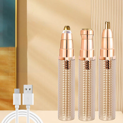 ⚡ In offerta 50% DI SCONTO 🔥 Ritoccasopracciglia elettrico multifunzione portatile