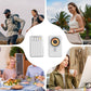 🔋✨ Power Bank Magnetico 10000mAh con Supporto & Cavo – Ricarica Wireless 15W, Cavi Integrati Lightning/Type-C/Micro USB, Supporto Pieghevole – 4 Colori