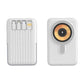 🔋✨ Power Bank Magnetico 10000mAh con Supporto & Cavo – Ricarica Wireless 15W, Cavi Integrati Lightning/Type-C/Micro USB, Supporto Pieghevole – 4 Colori