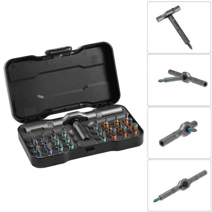 🔧 -60% OFFERTA LAMPO! 💥 Cacciaviti magnetici 42 pezzi – punte intercambiabili e custodia 🛠️