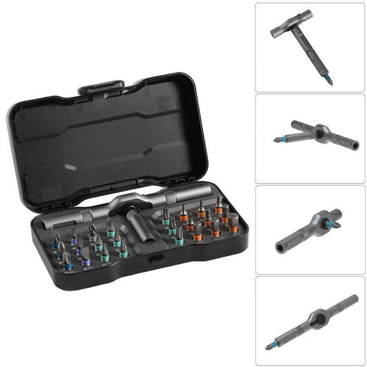 🔧 -60% OFFERTA LAMPO! 💥 Cacciaviti magnetici 42 pezzi – punte intercambiabili e custodia 🛠️