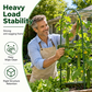 🌱SCONTO DEL 50% ORA! Sistema modulare di tralicci ad arco per piante, traliccio di supporto ad arco stabile, acciaio zincato antiruggine, larghezza e altezza regolabili per piante rampicanti di ortaggi e cetrioli.