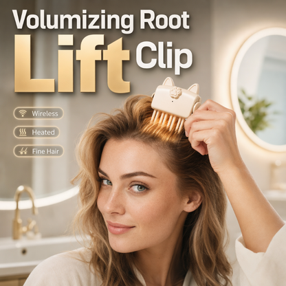 📢📢Compra 2, Ricevi 1 GRATIS!!! ⏰Clip Riscaldata Wireless per Volume alla Radice – Strumento da Salone per Volume alla Corona per Capelli Fini e Piatti