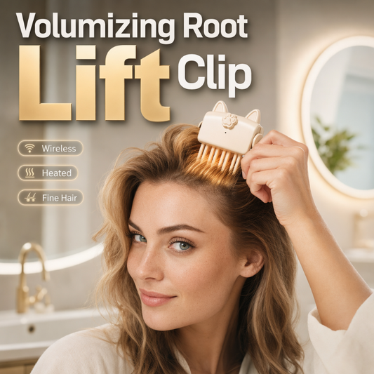 📢📢Compra 2, Ricevi 1 GRATIS!!! ⏰Clip Riscaldata Wireless per Volume alla Radice – Strumento da Salone per Volume alla Corona per Capelli Fini e Piatti