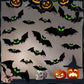 🦇 Sconto del 50% 🎃 Set di adesivi decorativi 3D a forma di pipistrello per Halloween